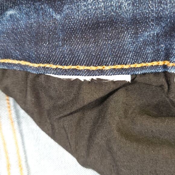 Pistola Aline High Rise Skinny Ankle Jeans Leather Piping Dark Wash NWT 26x27 - Picture 8 of 11